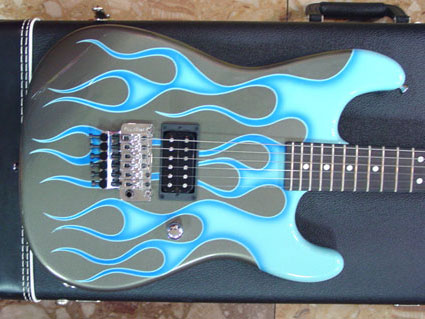 Wayne Guitars [ウェインギター] Hot Rod Blue Flames - Ksound ONLINE