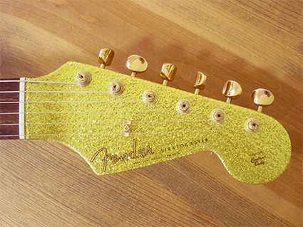 Gold Sparkle Stratocaster 5