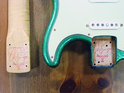 Fender USA Custom Shop Custom 1960 Classic Stratocaster by Art Esparza (7)