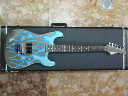 Hot Rod Blue Flames 2