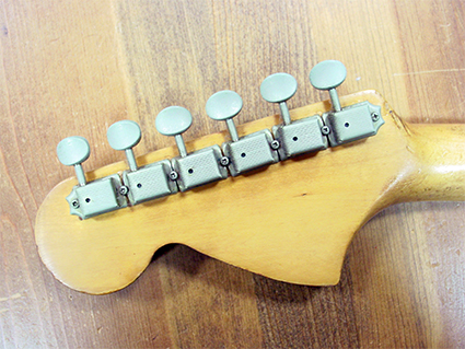 1972年製ジャンク品ストラト用ラージヘッドネック 4