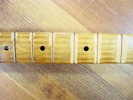 1972年製ジャンク品ストラト用ラージヘッドネック 5