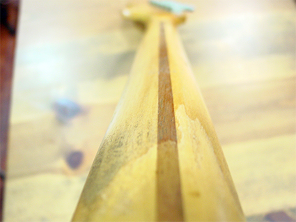 1972年製ジャンク品ストラト用ラージヘッドネック 6