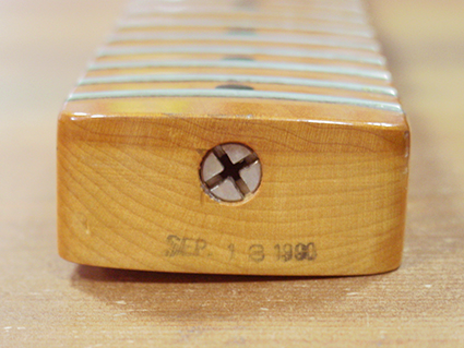 1990年 ストラト用 ラージヘッド・ネック 7