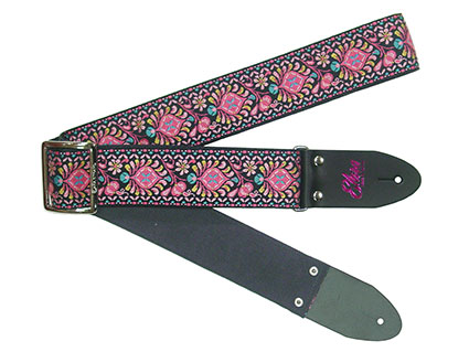 Elara Straps エララストラップ Peacock Queue Pink Ultrasuede