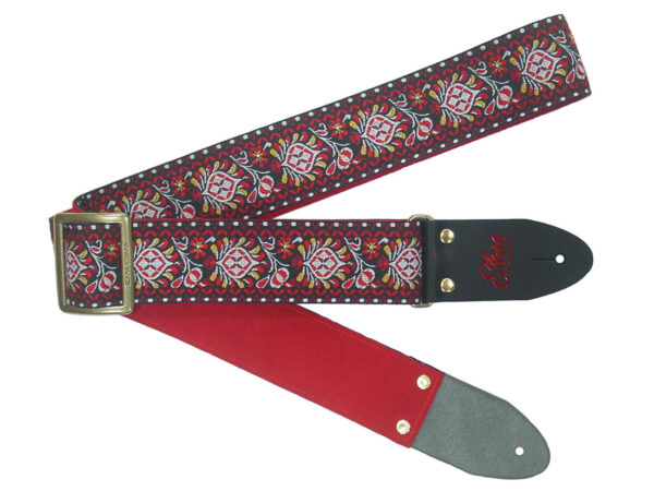 Peacock Queue Red Ultrasuede