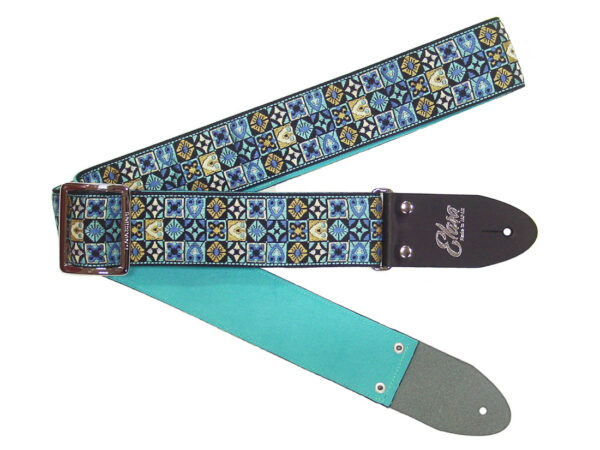Dignity Square Aqua(Black) Ultrasuede