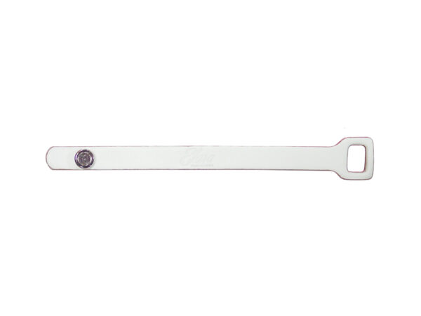 Guitar Strap fastener for Acoustic White