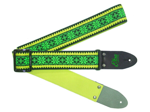Silent Poinsettia Acid Green Ultrasuede